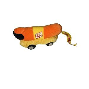 Oscar Meyer WienerMobile Plush Toy 7" Long Orange/Yellow